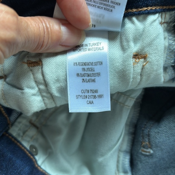 NEW w tags CITIZENS OF HUMANITY caia straight jean in lotus - Picture 7 of 7